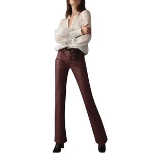 Anthropologie Pilcro YaYa Vegan Leather Pants Jeans